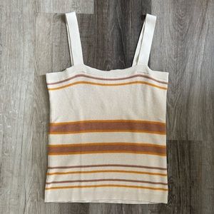 Loft Outlet Striped Sweater Tank